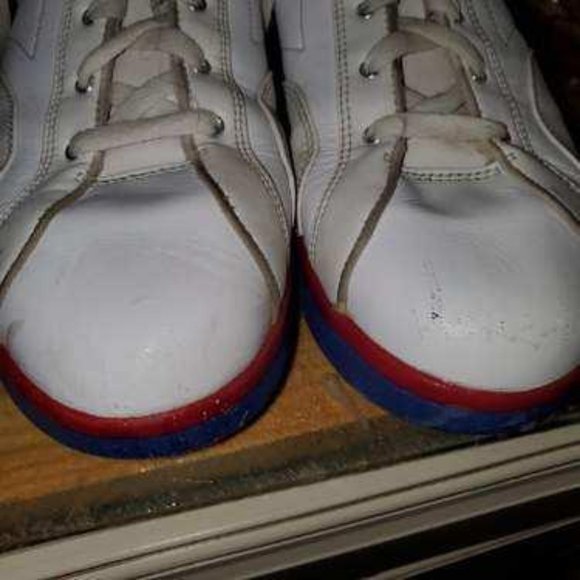 Retro Air Jordan Philly Low Rise Shoe Sz 9 Leather, White, Round Toe - Picture 10 of 10